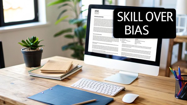 blind resume review