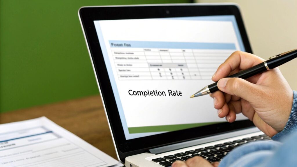 Application Completion Rate