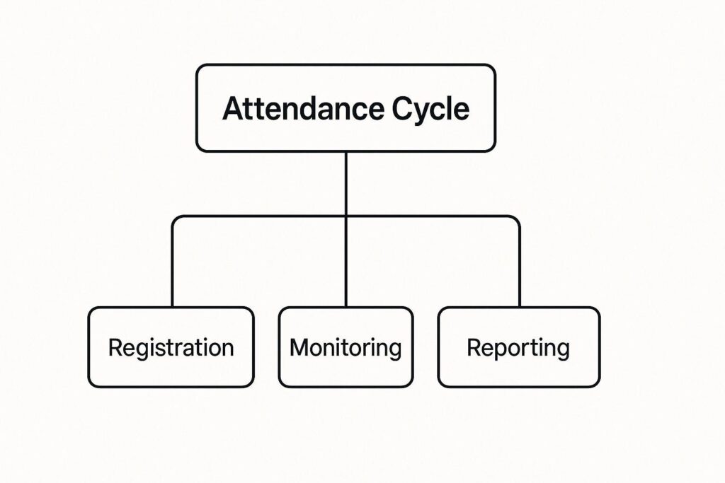 the three pillars of attendance Cycle