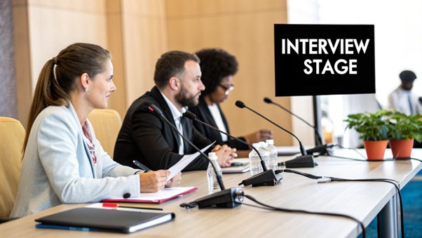 interview stage in talent acquisition process
