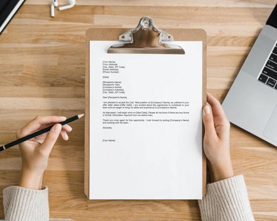 How to Write the Perfect Acceptance Mail for Offer Letter