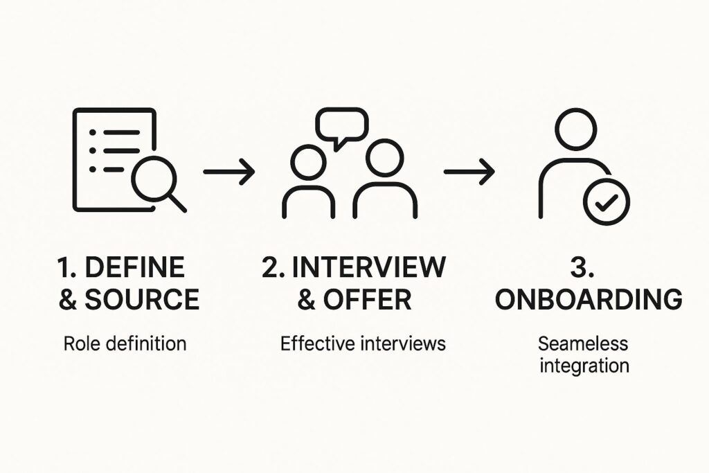 Step-By-Step Guide to the Hiring Lifecycle
