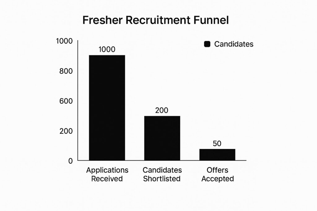 fresher recuritment funnel