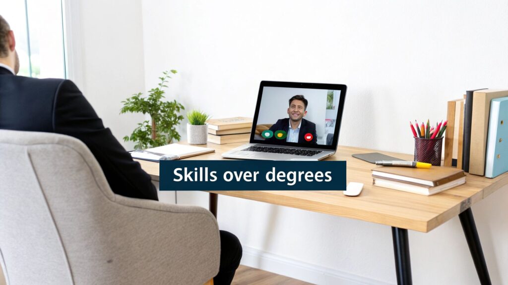 skills over degrees