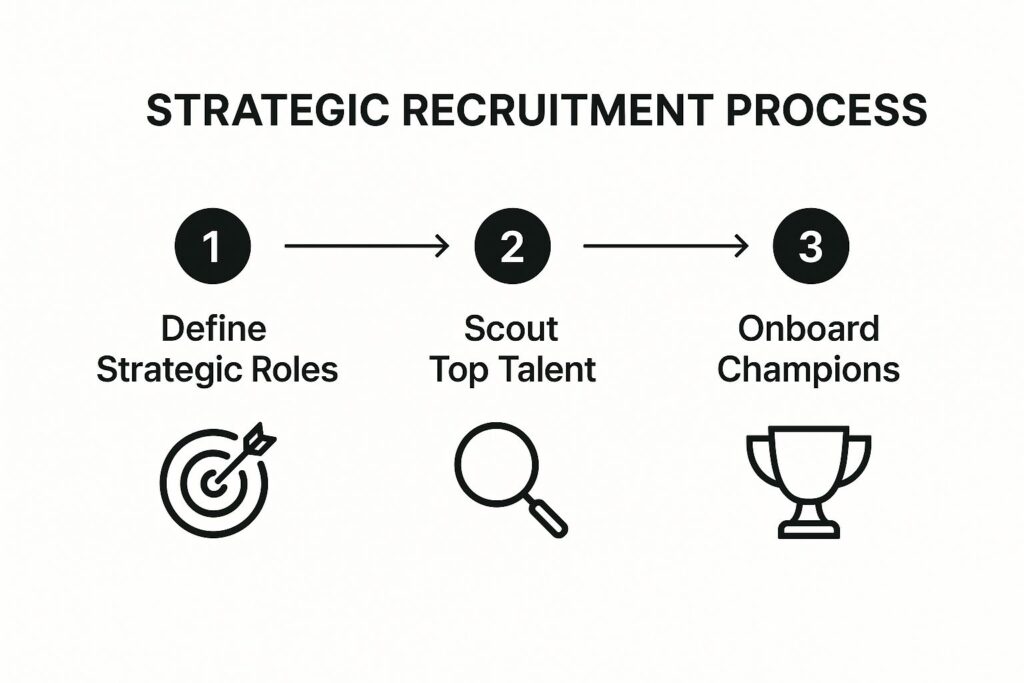 strategy for recuriting process