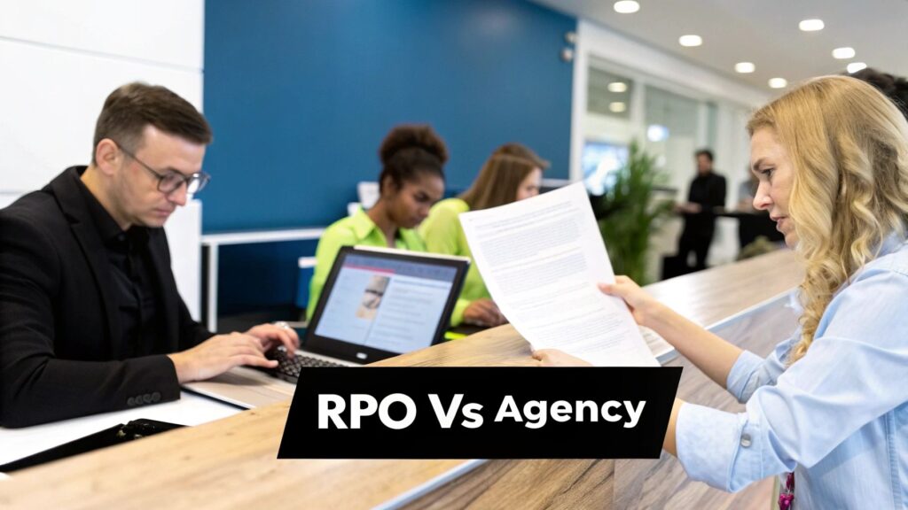 Comparing the RPO and Staffing Agency Models
