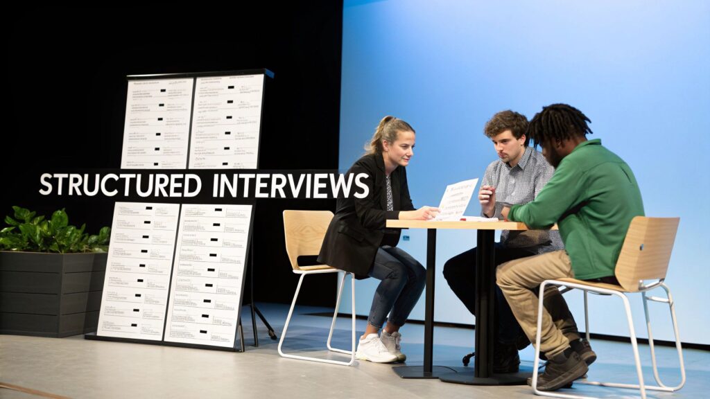 Conduct Structured, Behavioural-Based Interviews