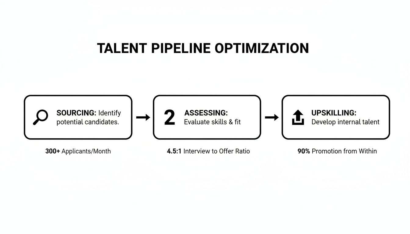 how to build blue and grey collar talent pipeline