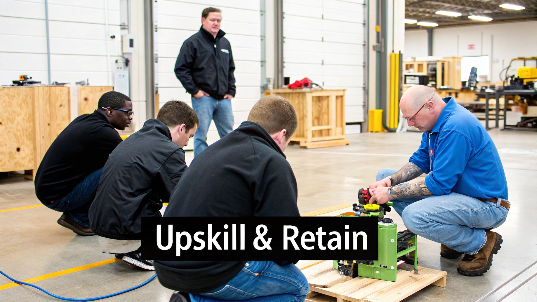 how to build blue and grey collar talent pipeline