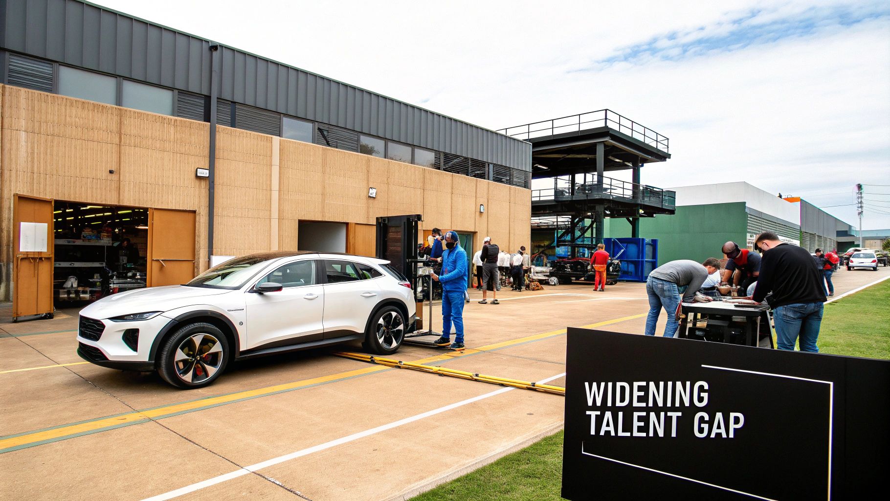 talent shortage in auto