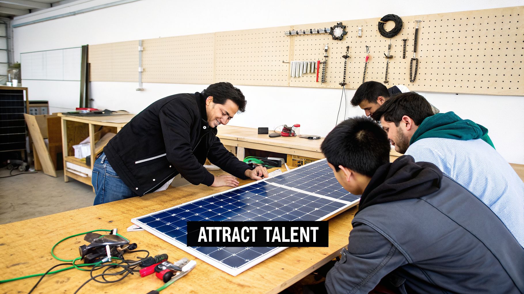 blue collar hiring in energy